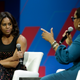 First lady Michelle Obama and Oprah Winfrey speak at the White House summit on the United State of Women in Washington, D.C., on June 14, 2016.
YURI GRIPAS/AFP/Getty Images